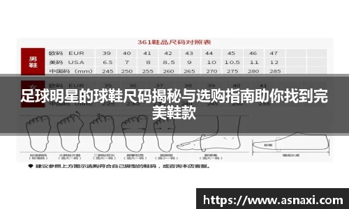 足球明星的球鞋尺码揭秘与选购指南助你找到完美鞋款